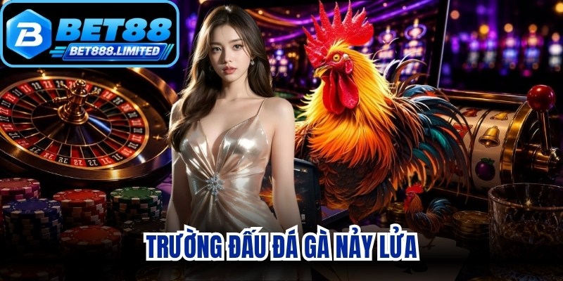 Trường đấu đá gà nảy lửa